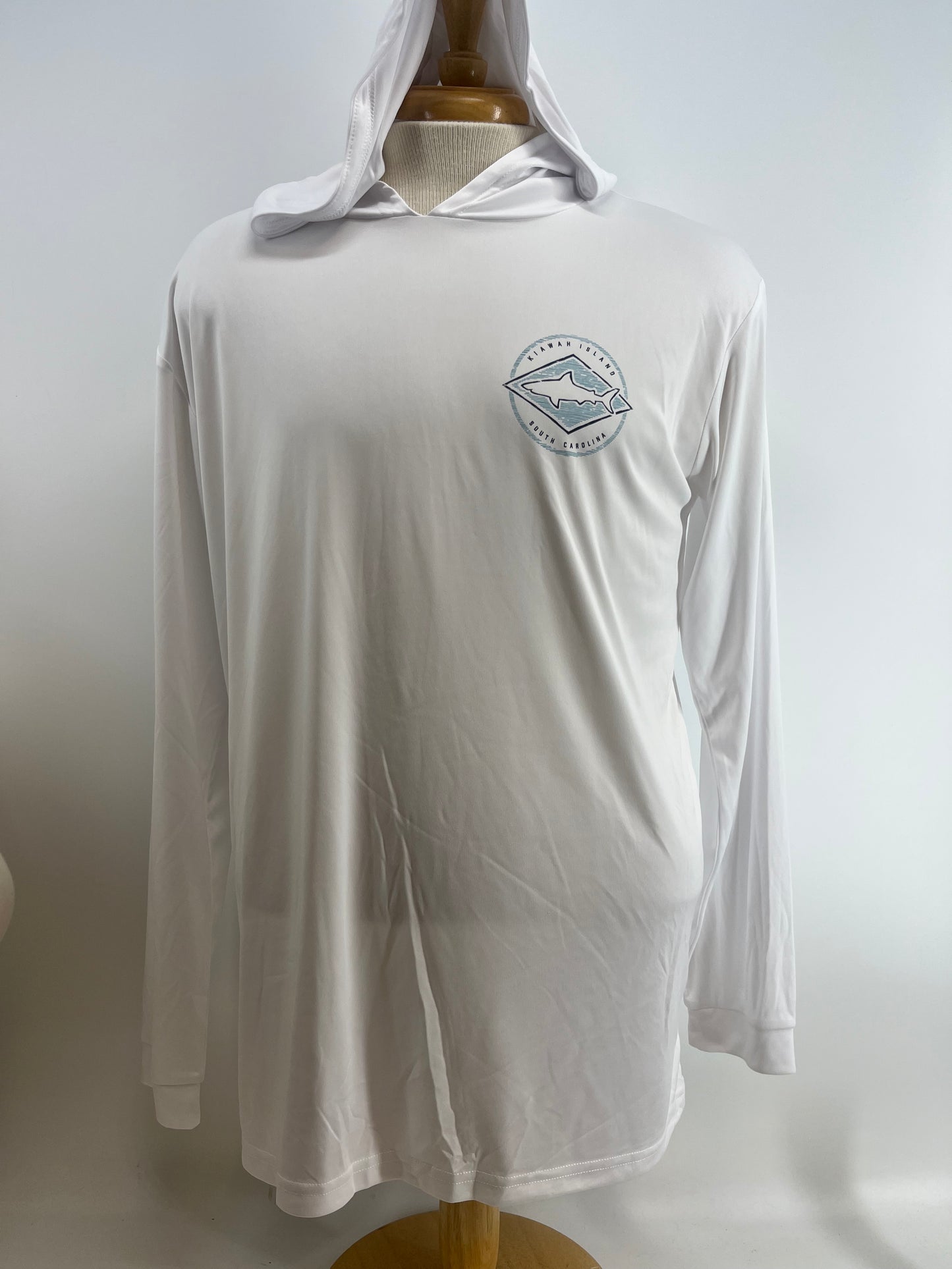 KI Perf LS Hood - Carver Shark White