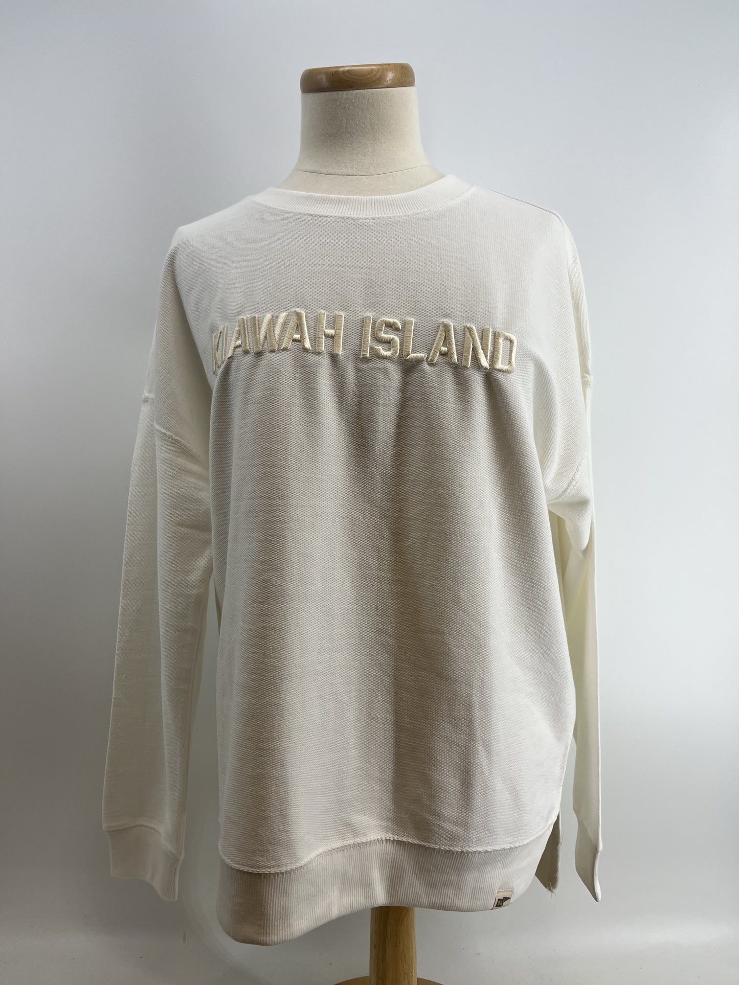KI Ladies Reverse Terry Crew - Simple Statement