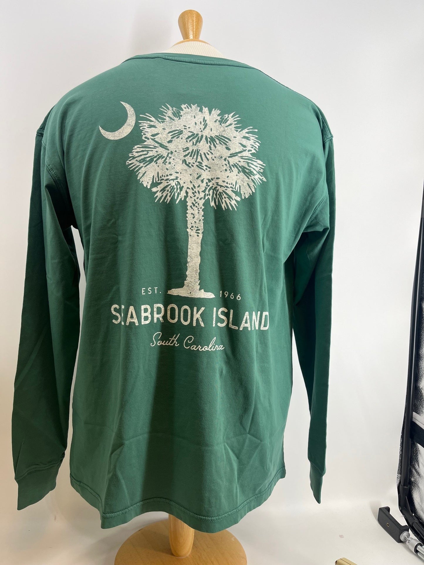 SI Relax Wash LS Tee - Heritage Palm Moon
