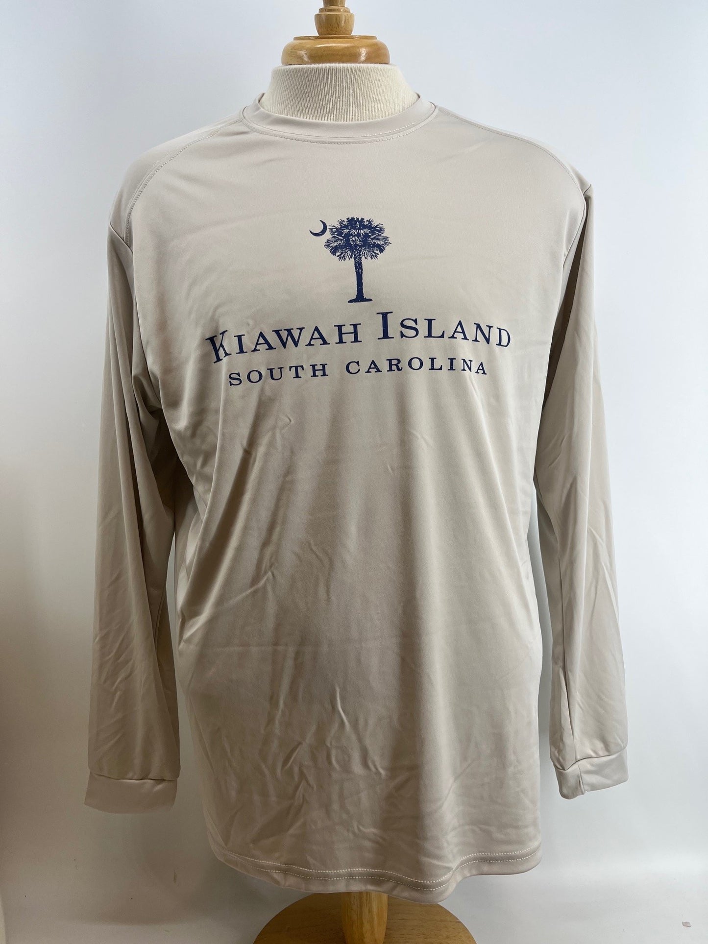 KI Perf LS Tee - Distressed Castaway P/M