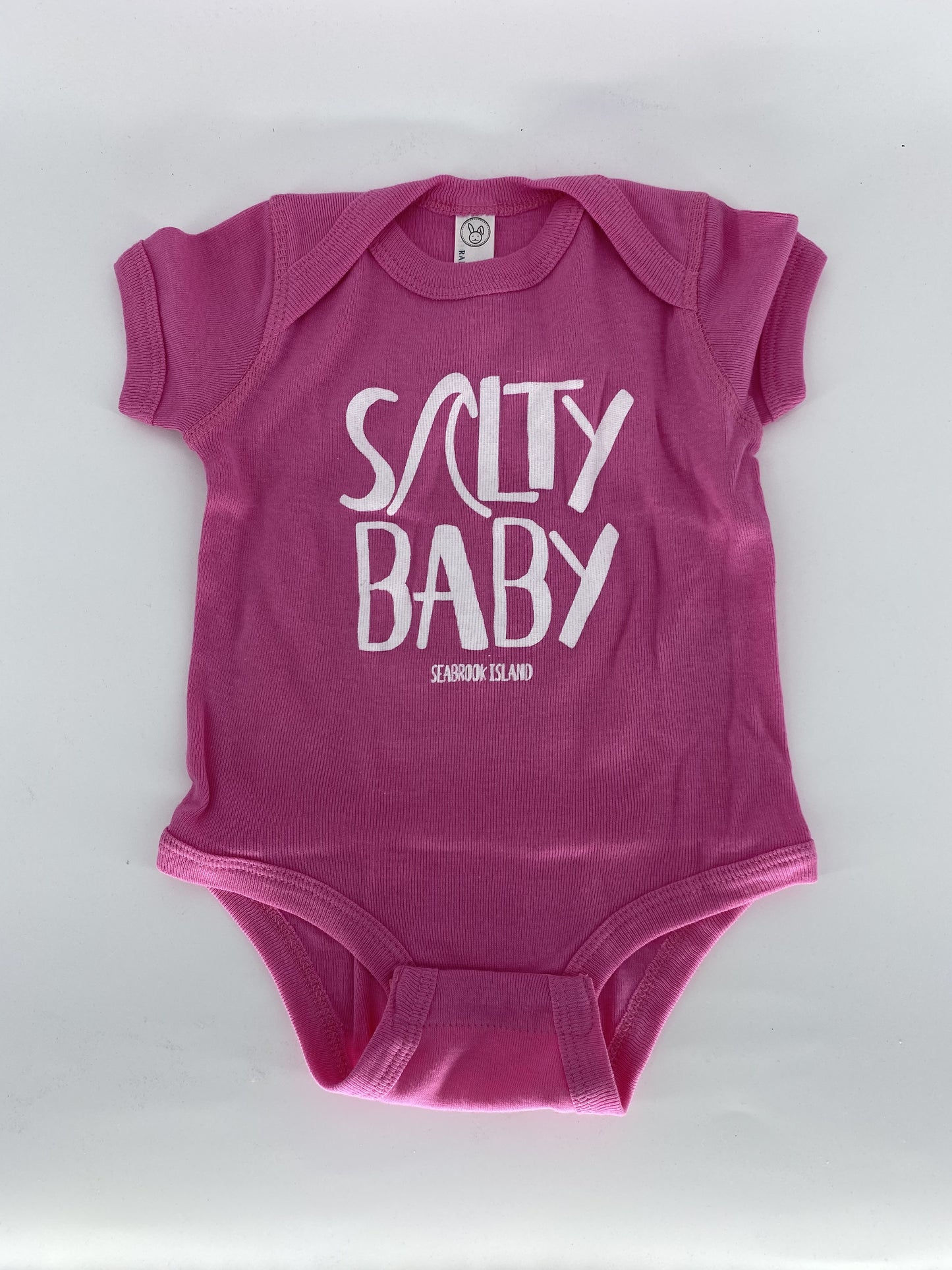 SI Infant Creeper - Bum Bum Wave - Raspberry