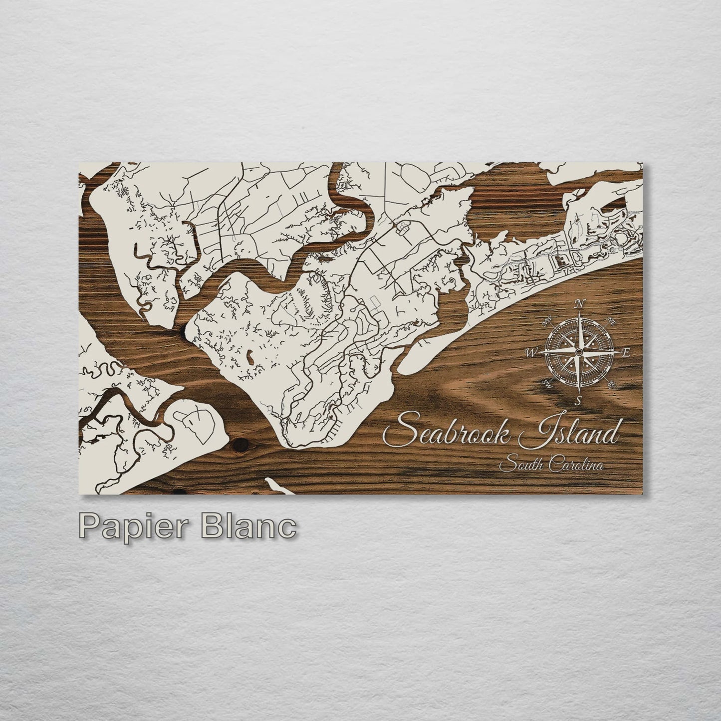 SI Street Map - Papier Blanc