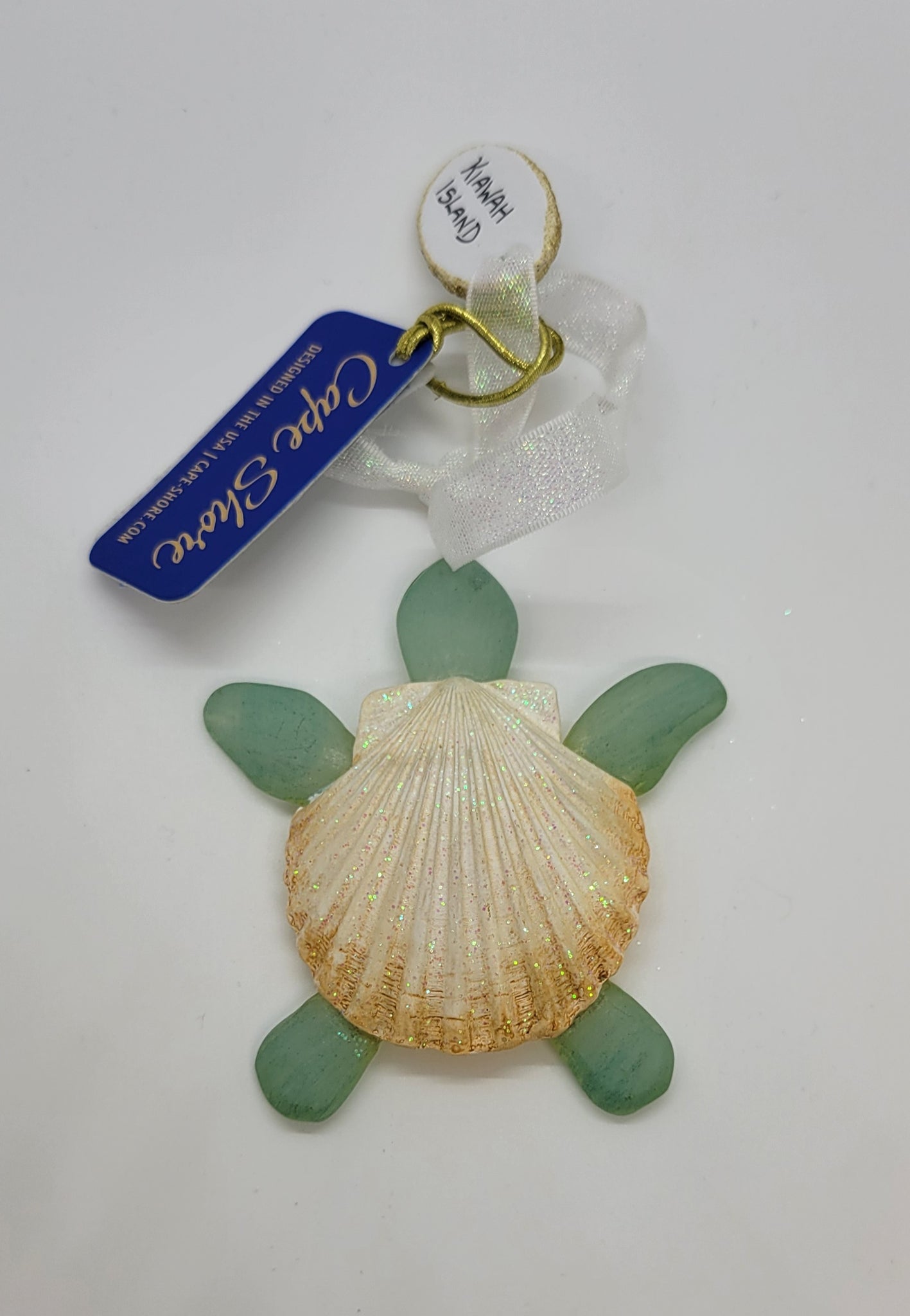 KI Resin Sea Glass Turtle