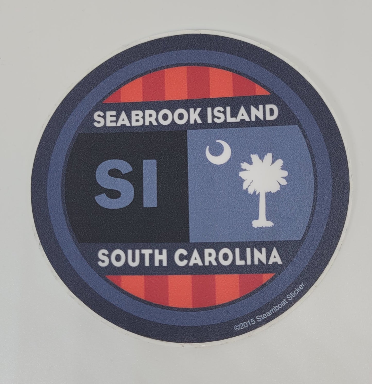 SI Initial Stripe Palmetto