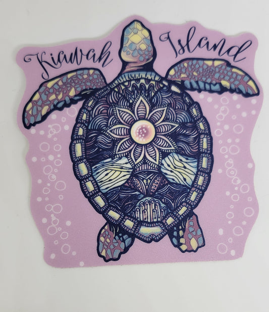 KI Bubbling Sea Turtle Decal