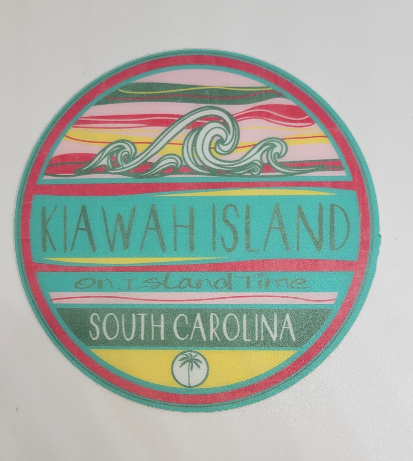 KI Free Wheeling Waves/Anchor Decal