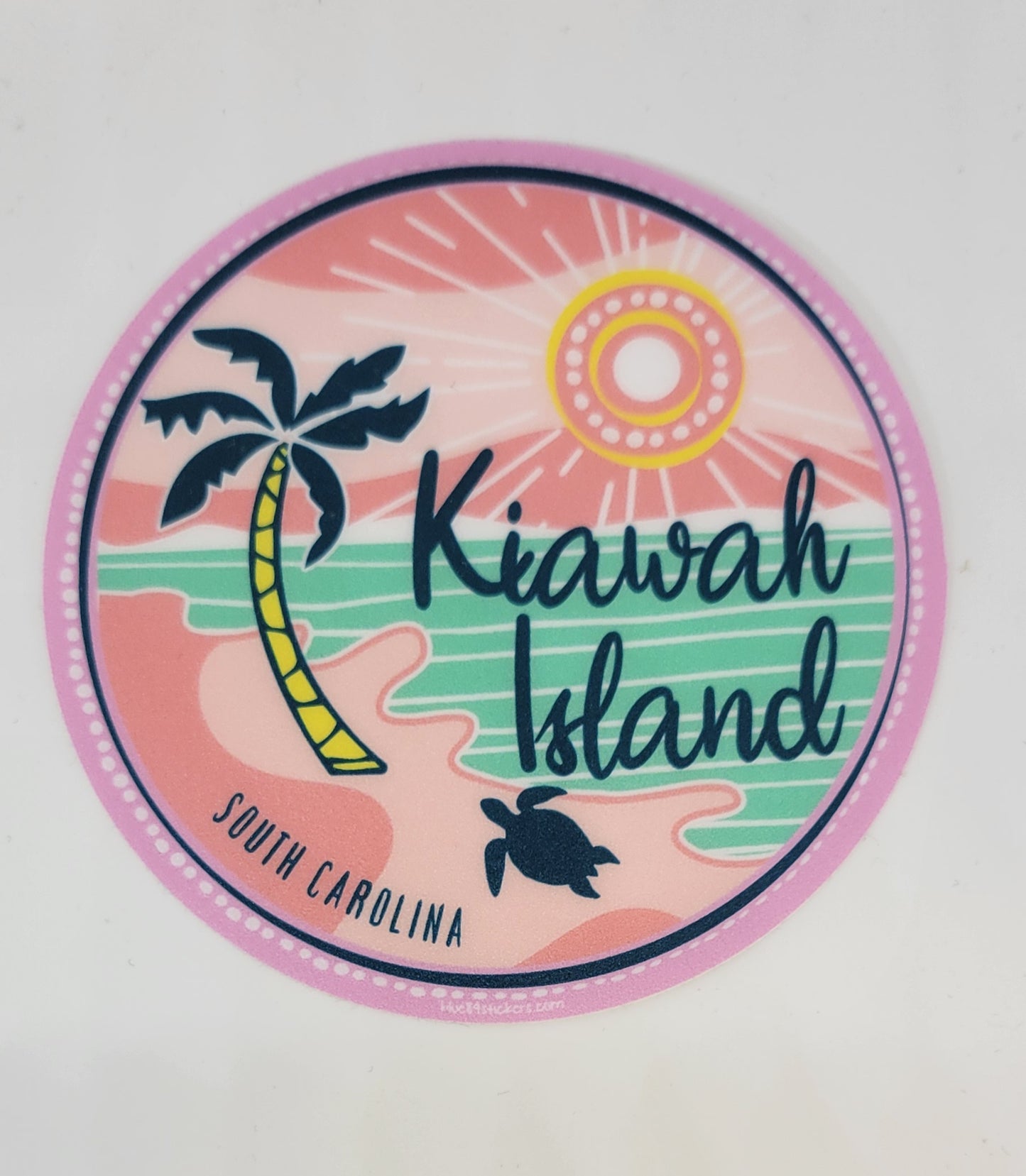 KI Roselia Palm/Beach Decal