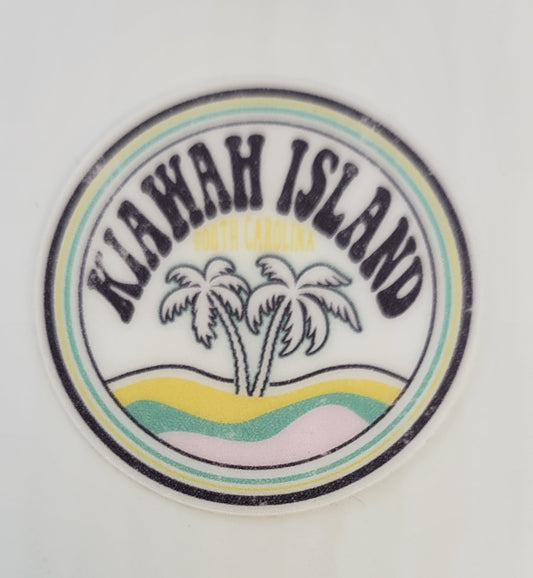 KI Bickerson Palms Sticker