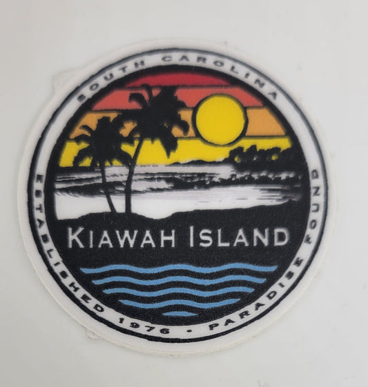 KI Tactless Beach/Palms Decal