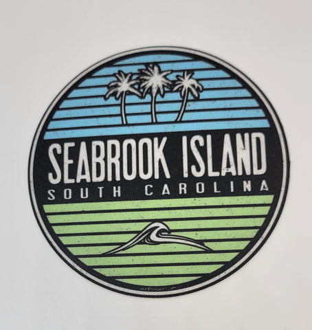 SI Candidates Palms/Wave Decal