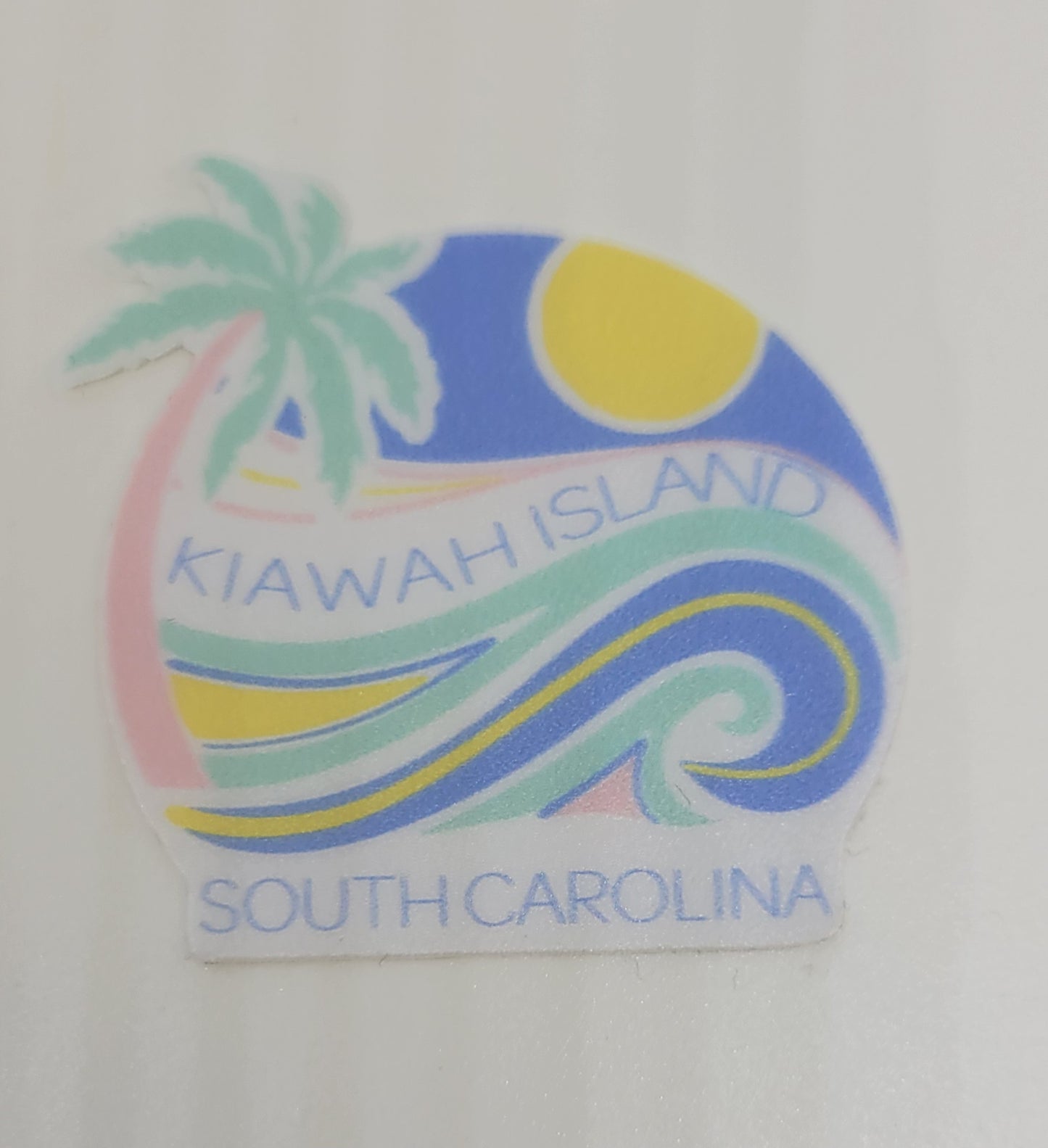 KI Later on Palms Mini Decal