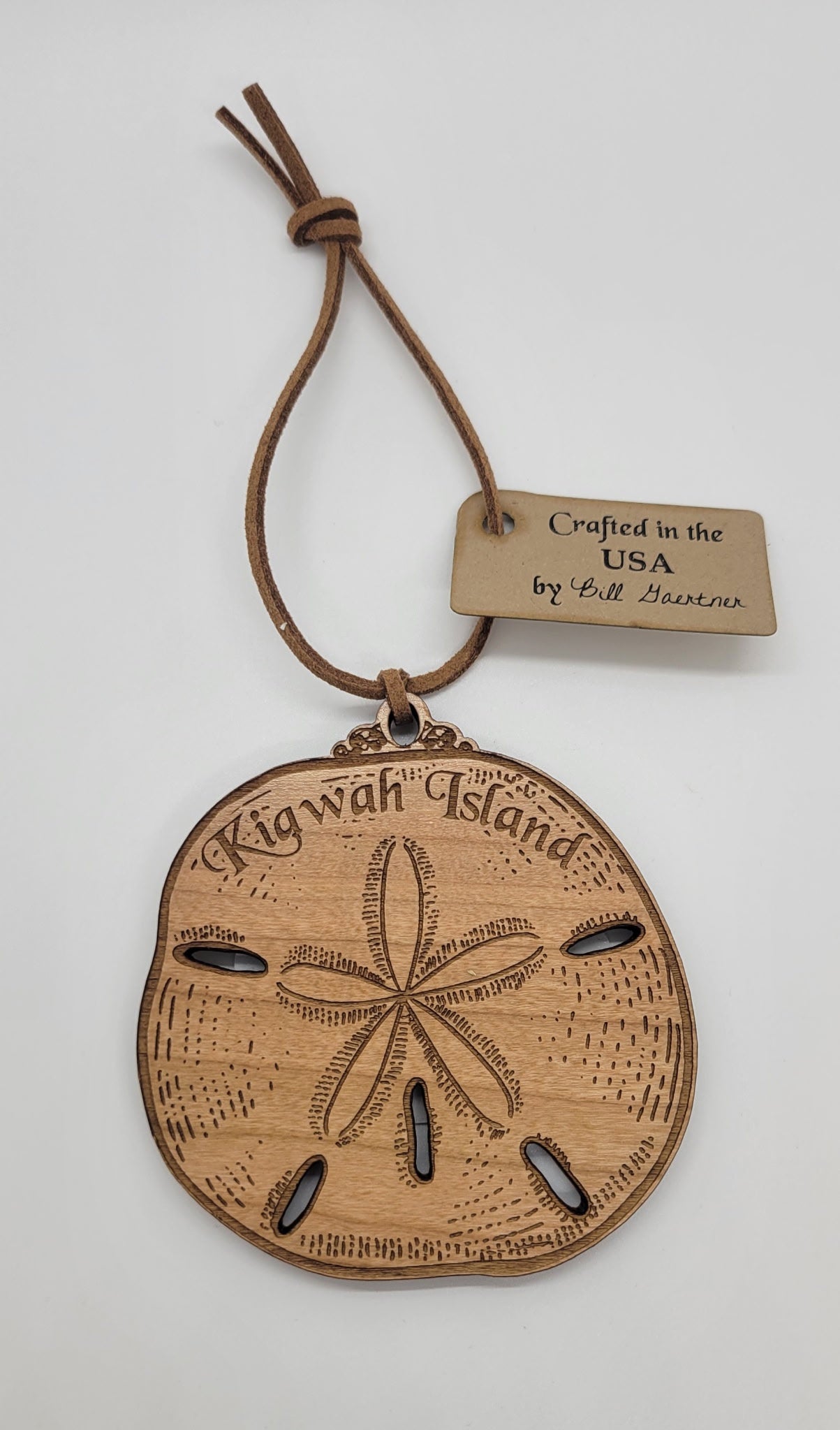 KI Cherry Sanddollar Ornament