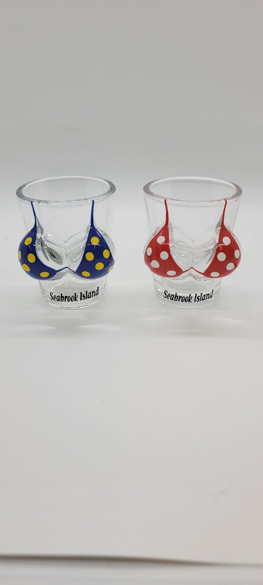SI Polka Dot Bikini Shot Glass