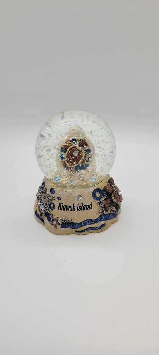 KI Turtle Jeweled Snowglobe