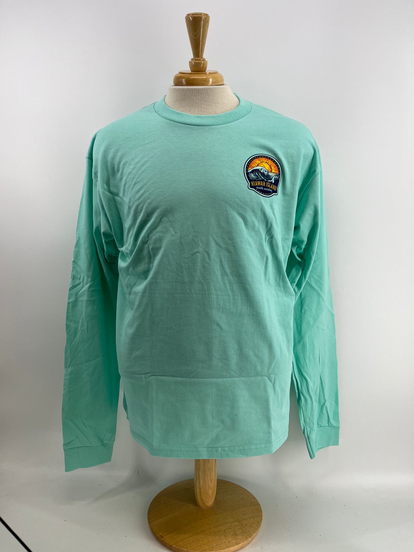 KI LS Tee - Mandarin Wave - Mint
