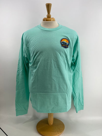 KI LS Tee - Mandarin Wave - Mint