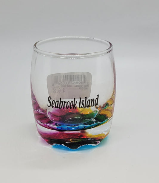 SI Rainbow Bottom Shot Glass