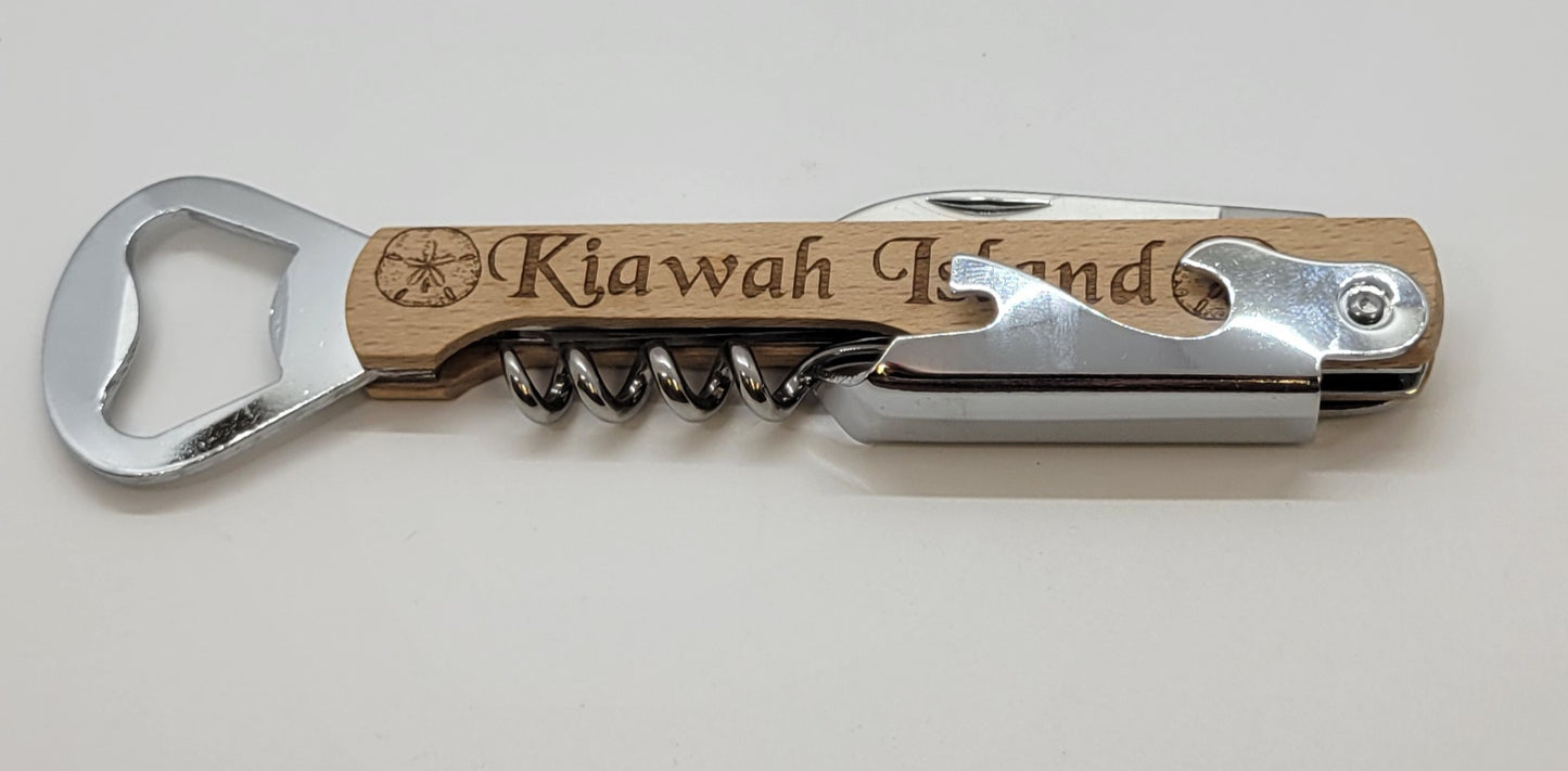 KI Wine Opener Sanddollar
