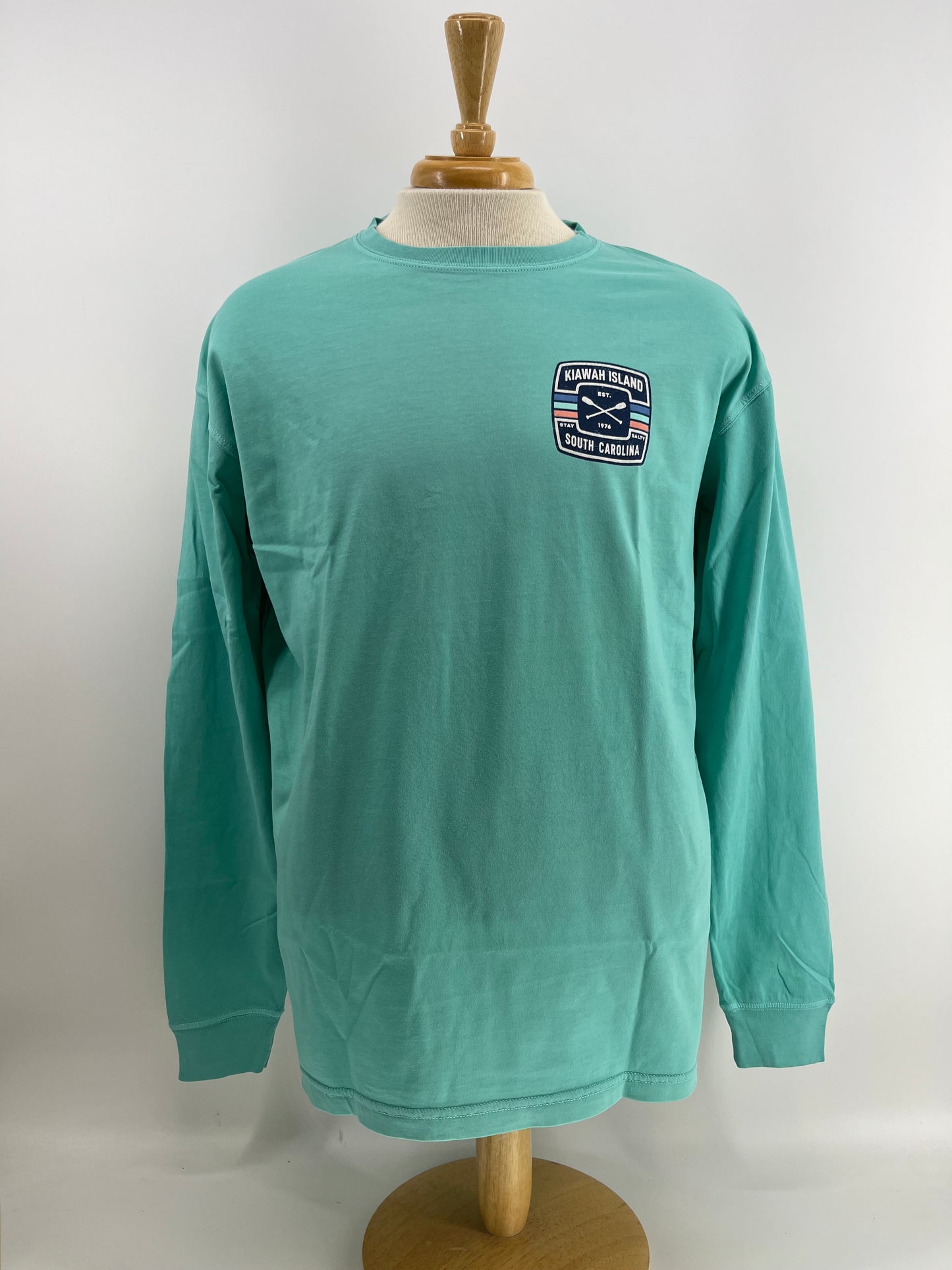 KI Relax Wash LS Tee Volumne Crossed Oars