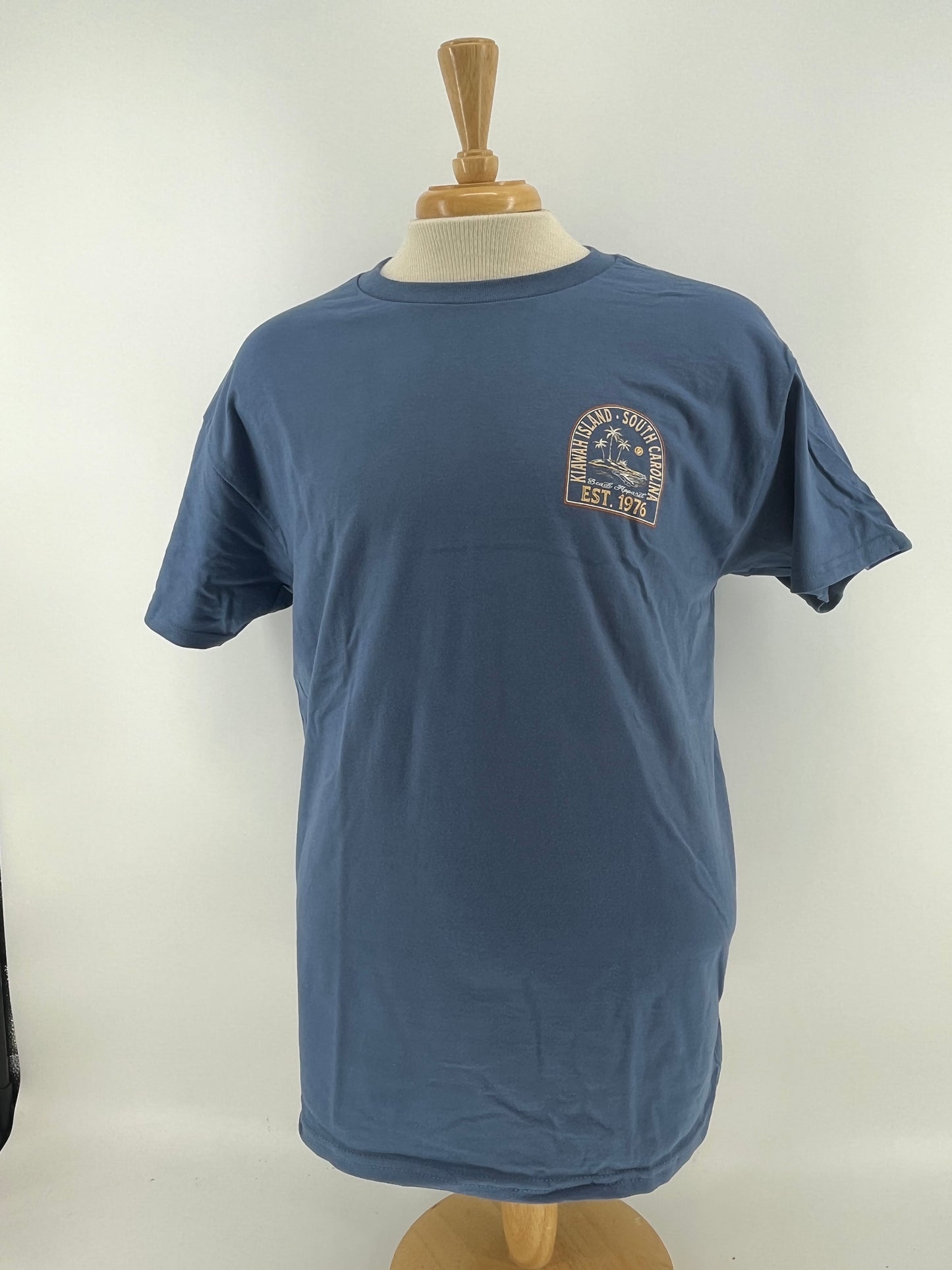 KI Adult Tee - Long Story Short Beach Indigo