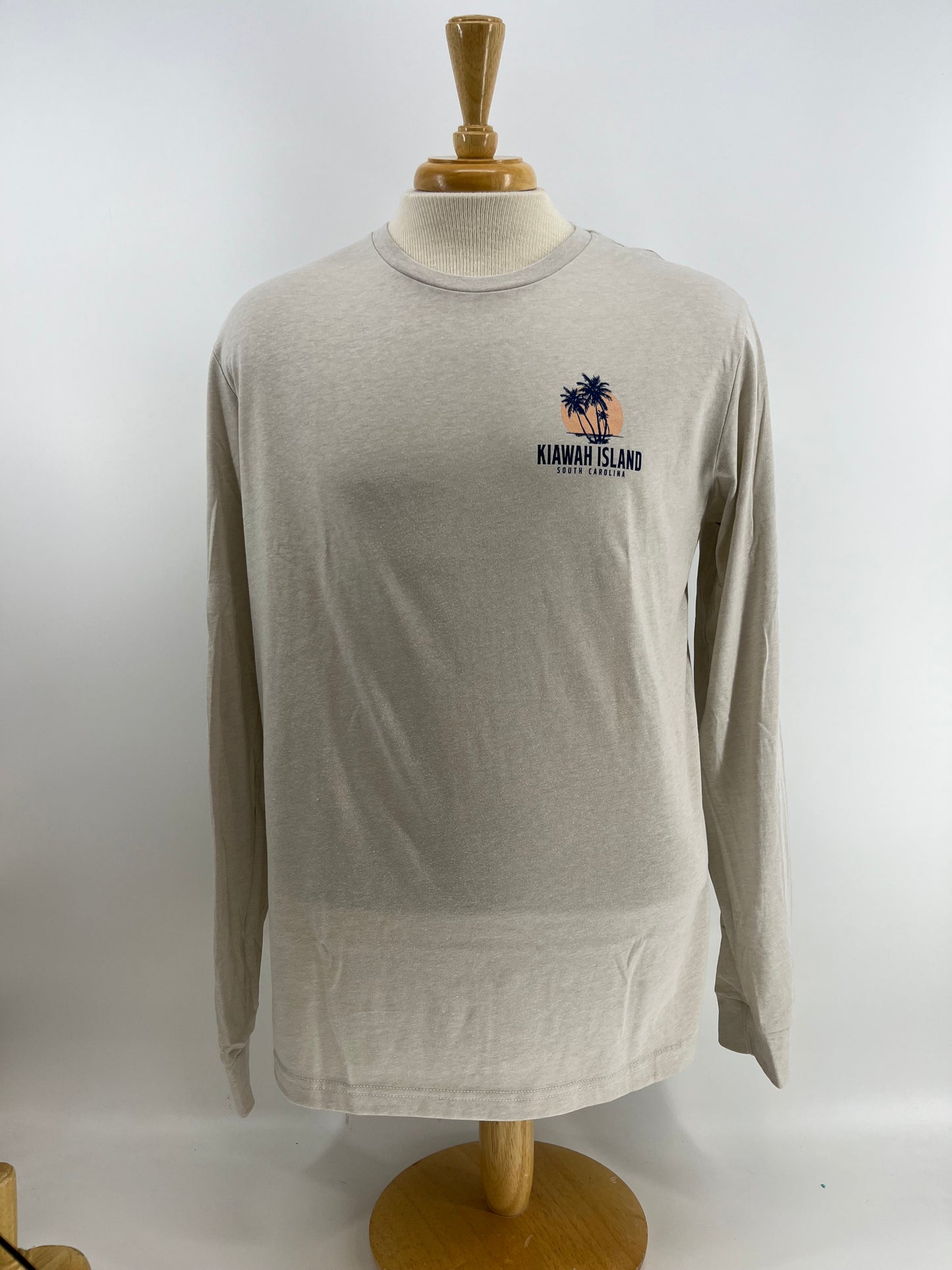 KI CVC LS Tee - Shores Palm Tree