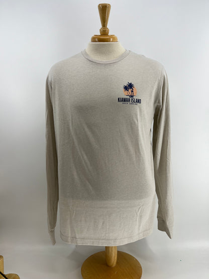 KI CVC LS Tee - Shores Palm Tree