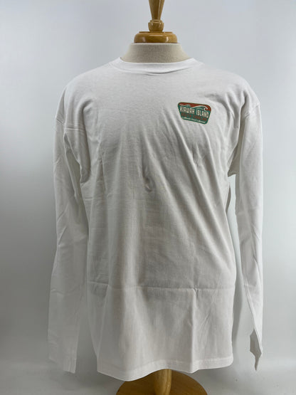 KI LS Tee - Keynote Wave - White