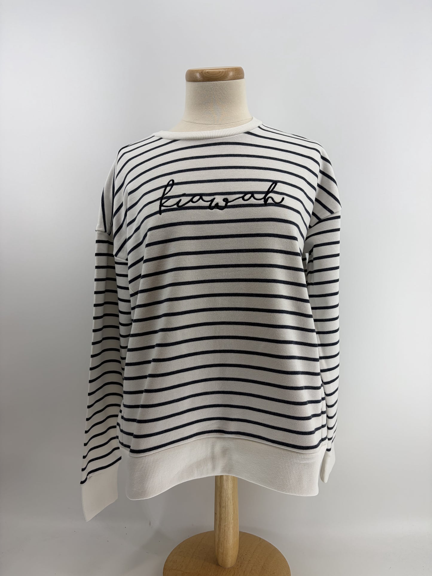 KI Big Cotton Everlee Striped Crew
