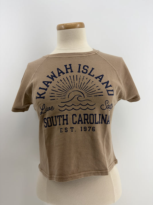 KI Ladies Baby Raglan Tee - Juno Wave
