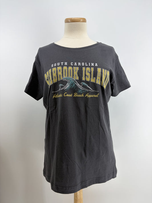 SI Ladies Vint Tee - Scratchy Wave Iron