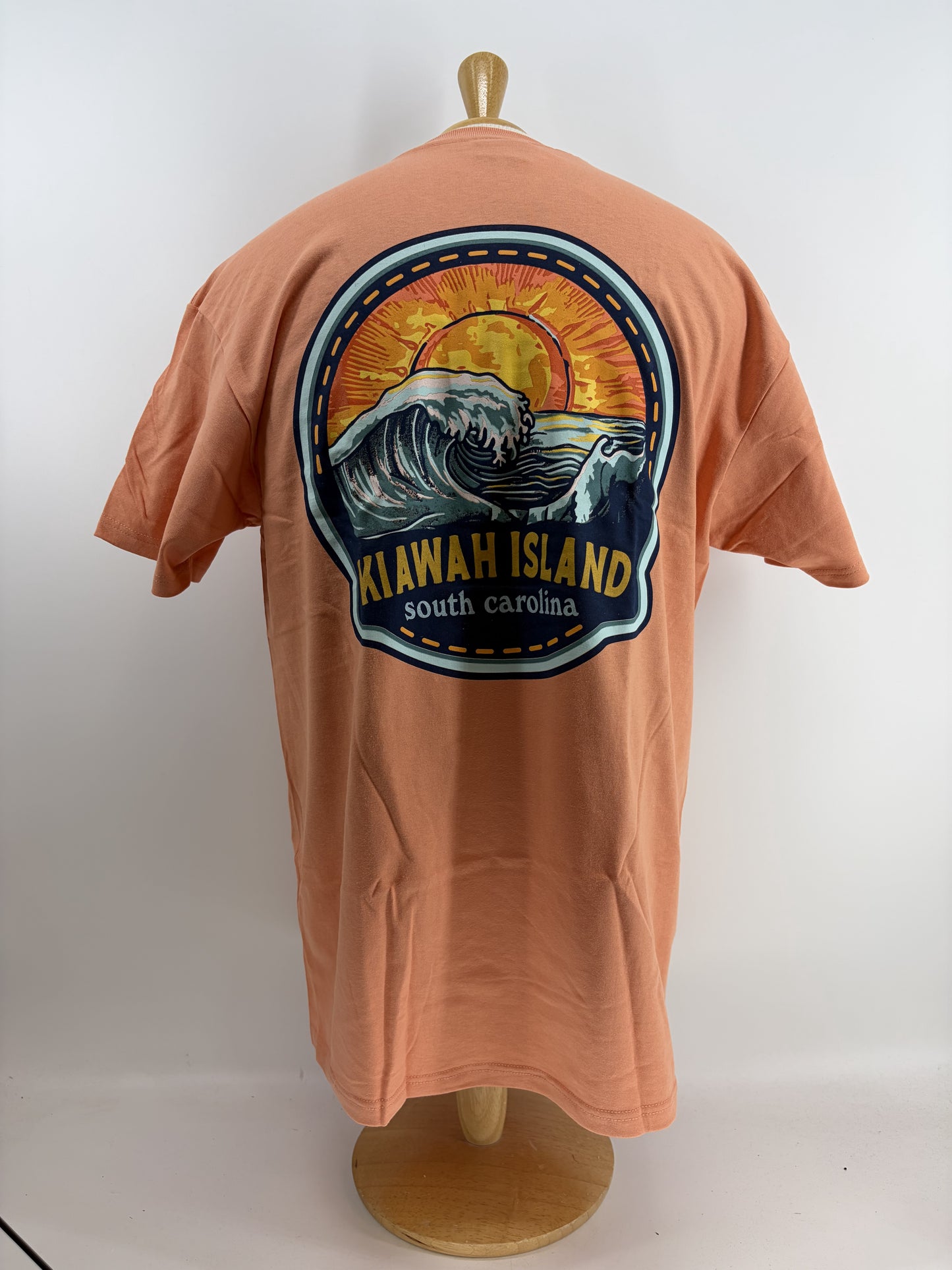 KI SS Tee - Mandarin Wave - Citrus