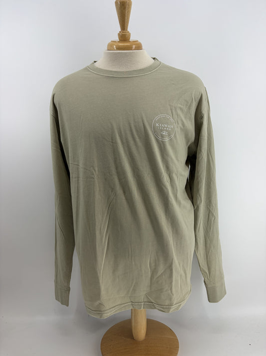 KI Apex LS Tee - Elm - ivory Ink