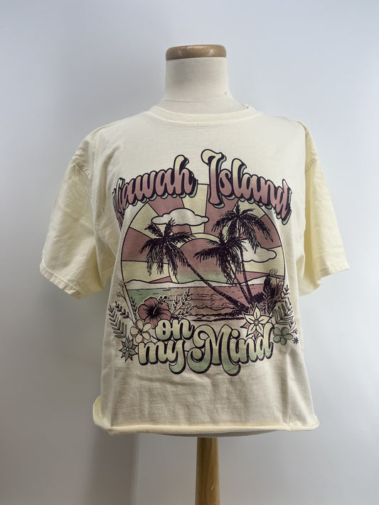 KI Crop Tee - Snorkack Palm Beach