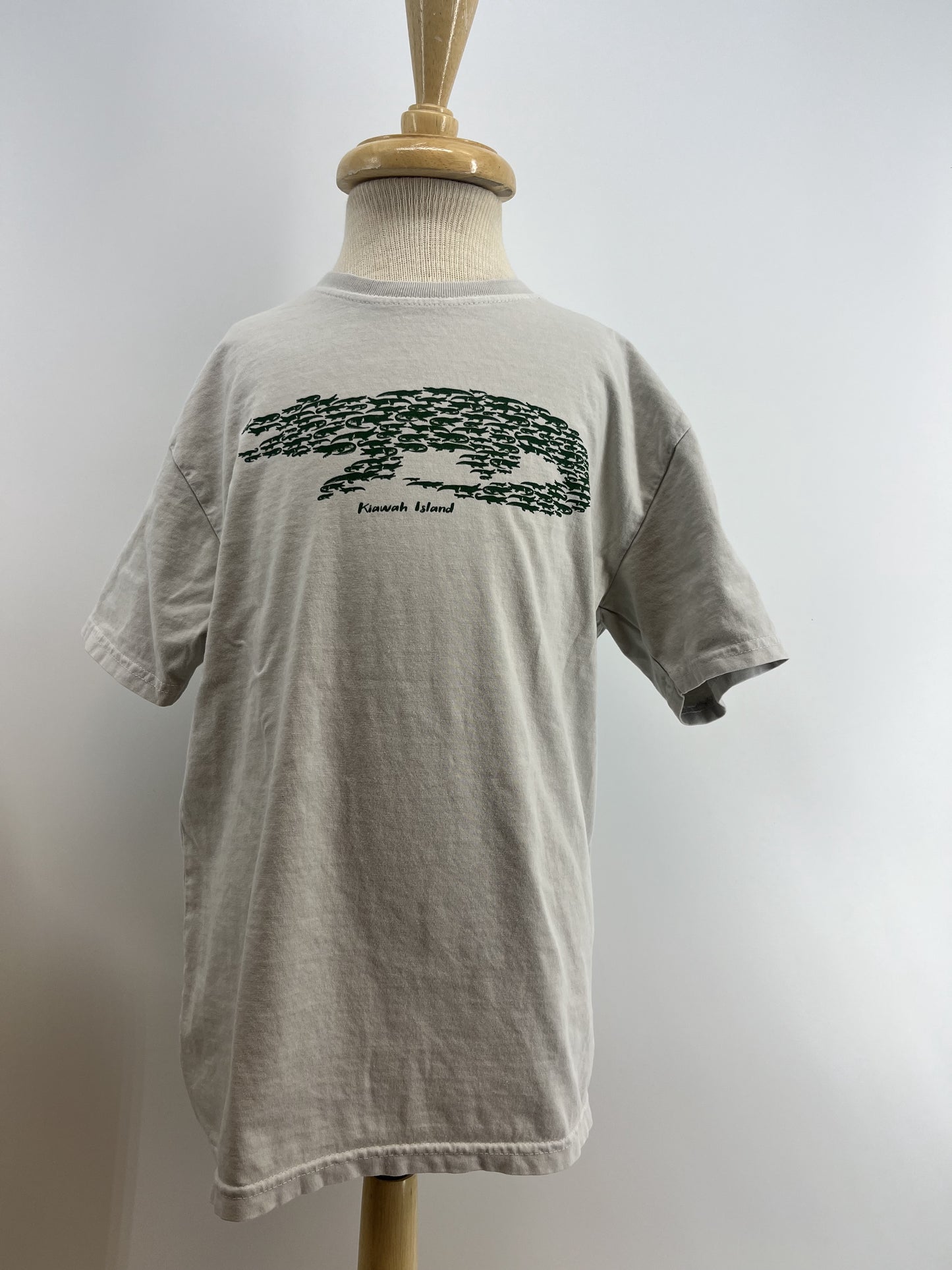 KI Yth Tee Mizzle Gator Cement