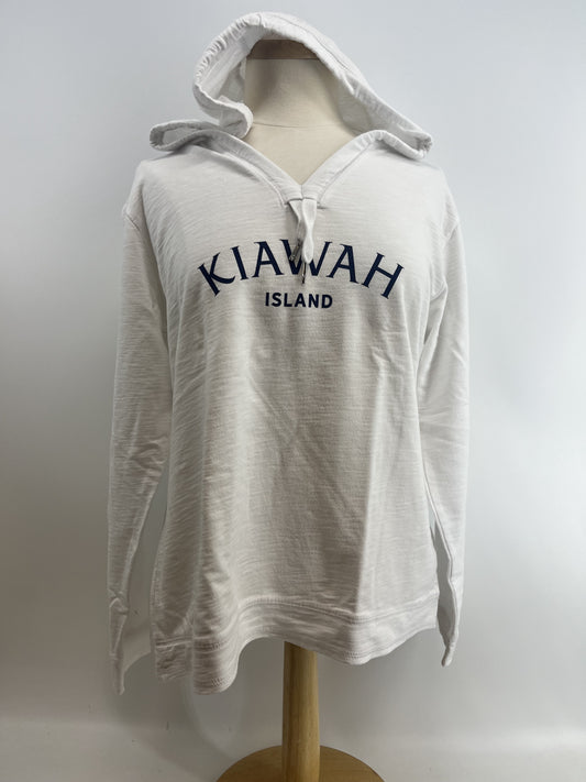 KI Tie Frt Slub Hoodie