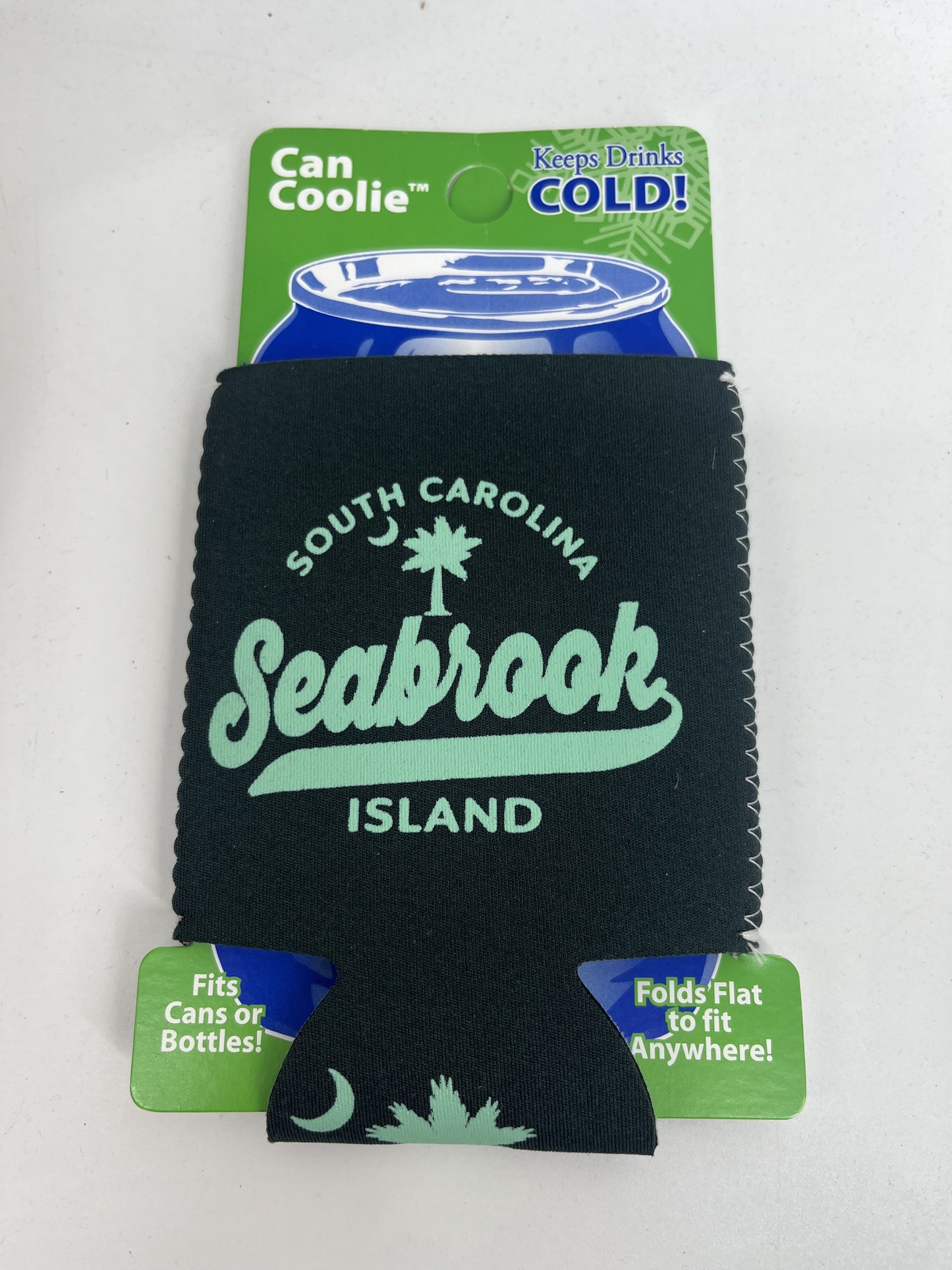 SI Can Cooler - Swoosh Mint on Ash