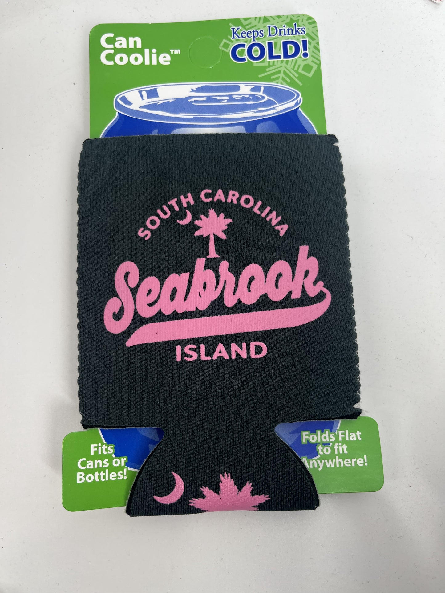 SI Can Cooler - Swoosh Pink on Ash