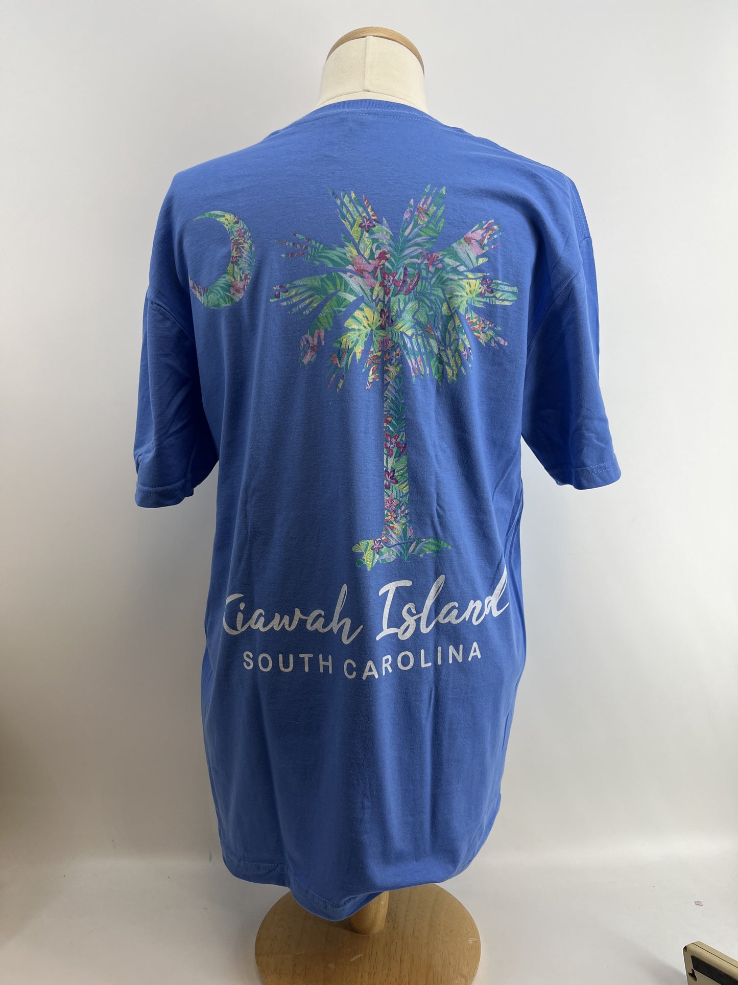 KI SS Tee - Tropical Palmetto Moon