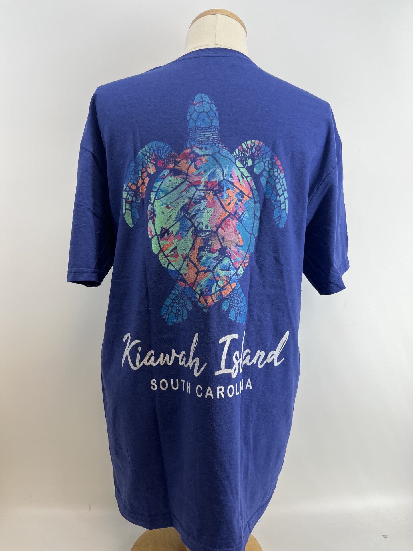 KI SS Tee - Modern Abstract Turtle