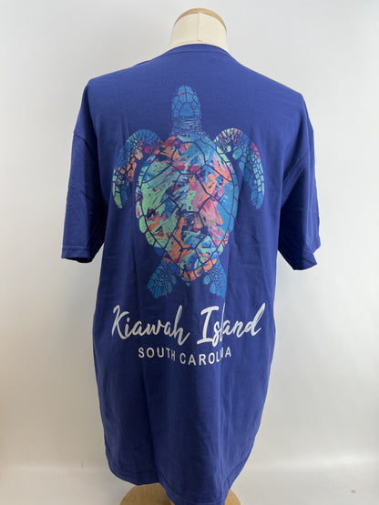 KI SS Tee - Modern Abstract Turtle