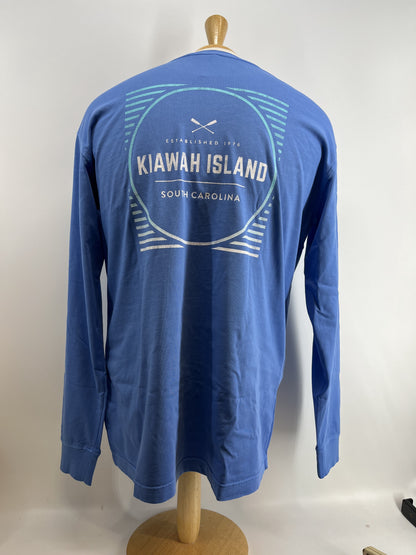 KI Relax Wash LS Tee Techline Oars