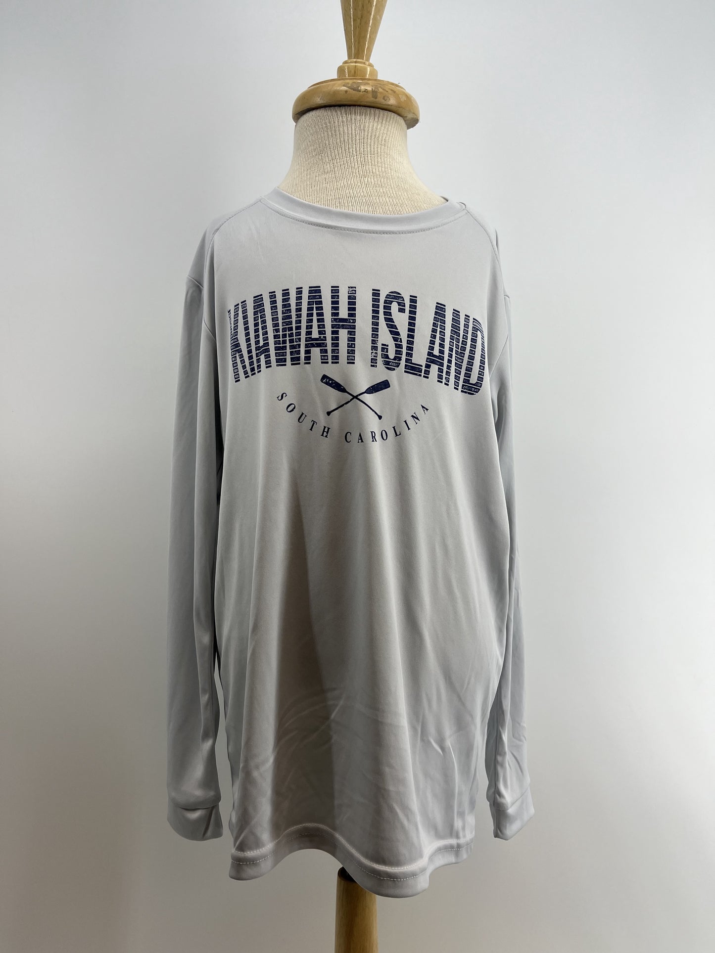 KI Yth Perf LS Tee - Landing Oars