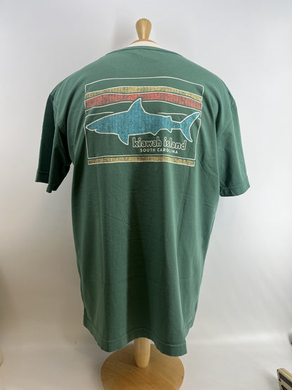KI Relax Wash SS Tee - Burlap Shark