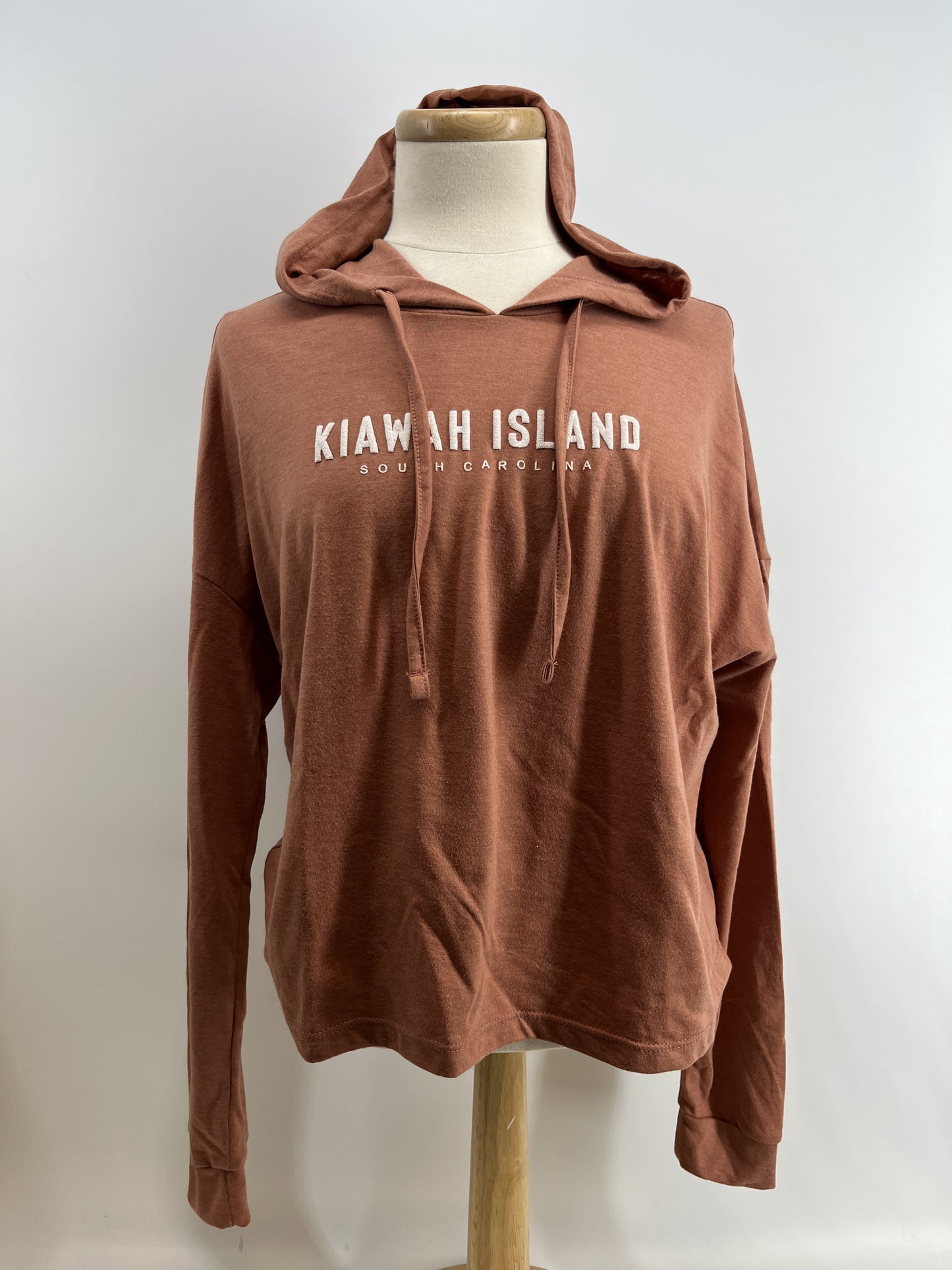 KI Women's Midi LS Triblend Hood Tee - Singer