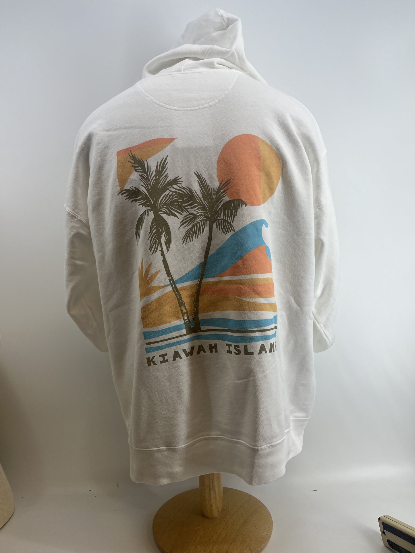 KI CW Fleece Hood - Beach design