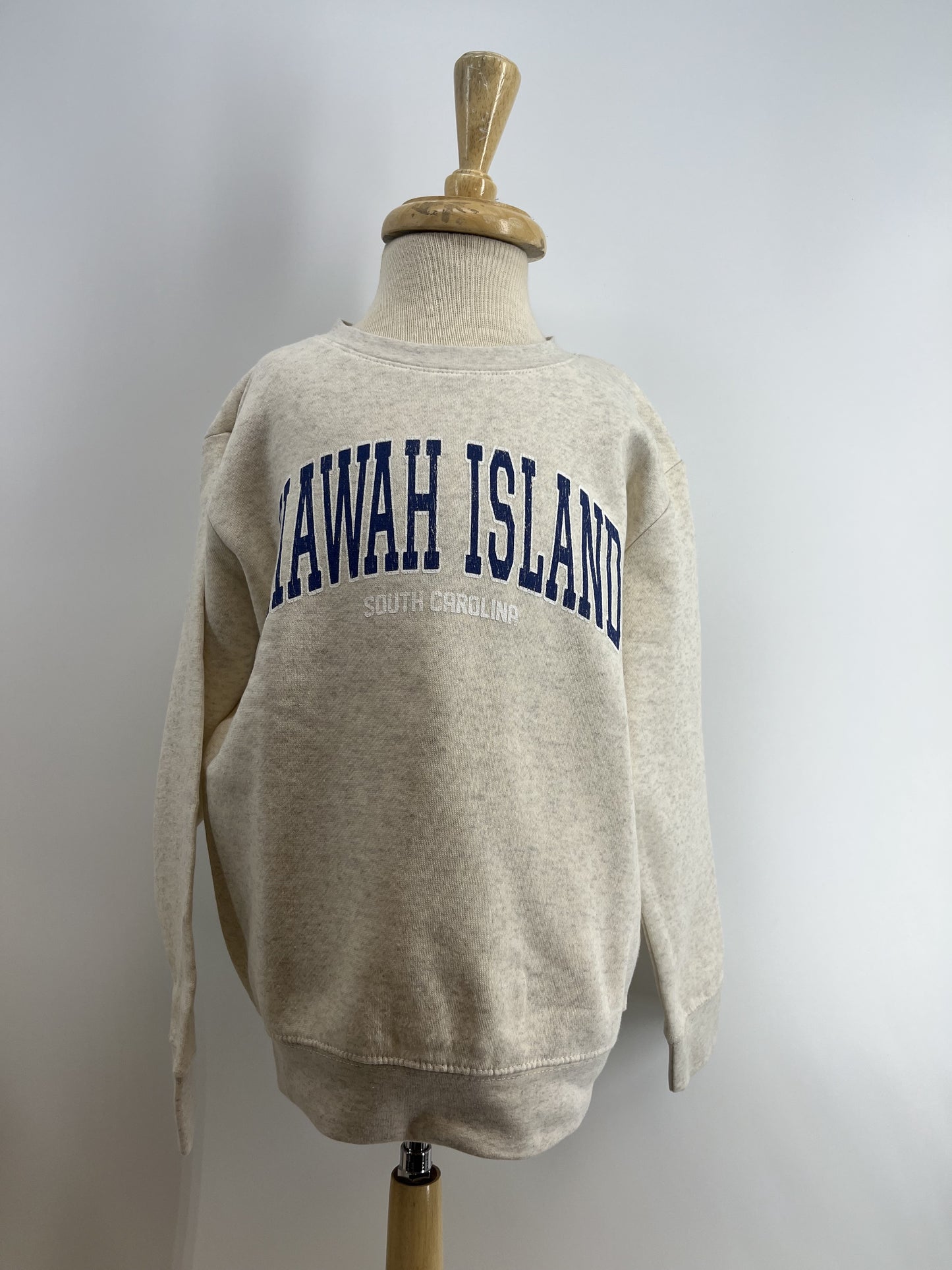 KI Youth Fleece Crew - Outlined Arch