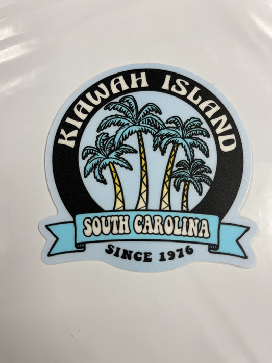 KI Tour Bus Palms Decal