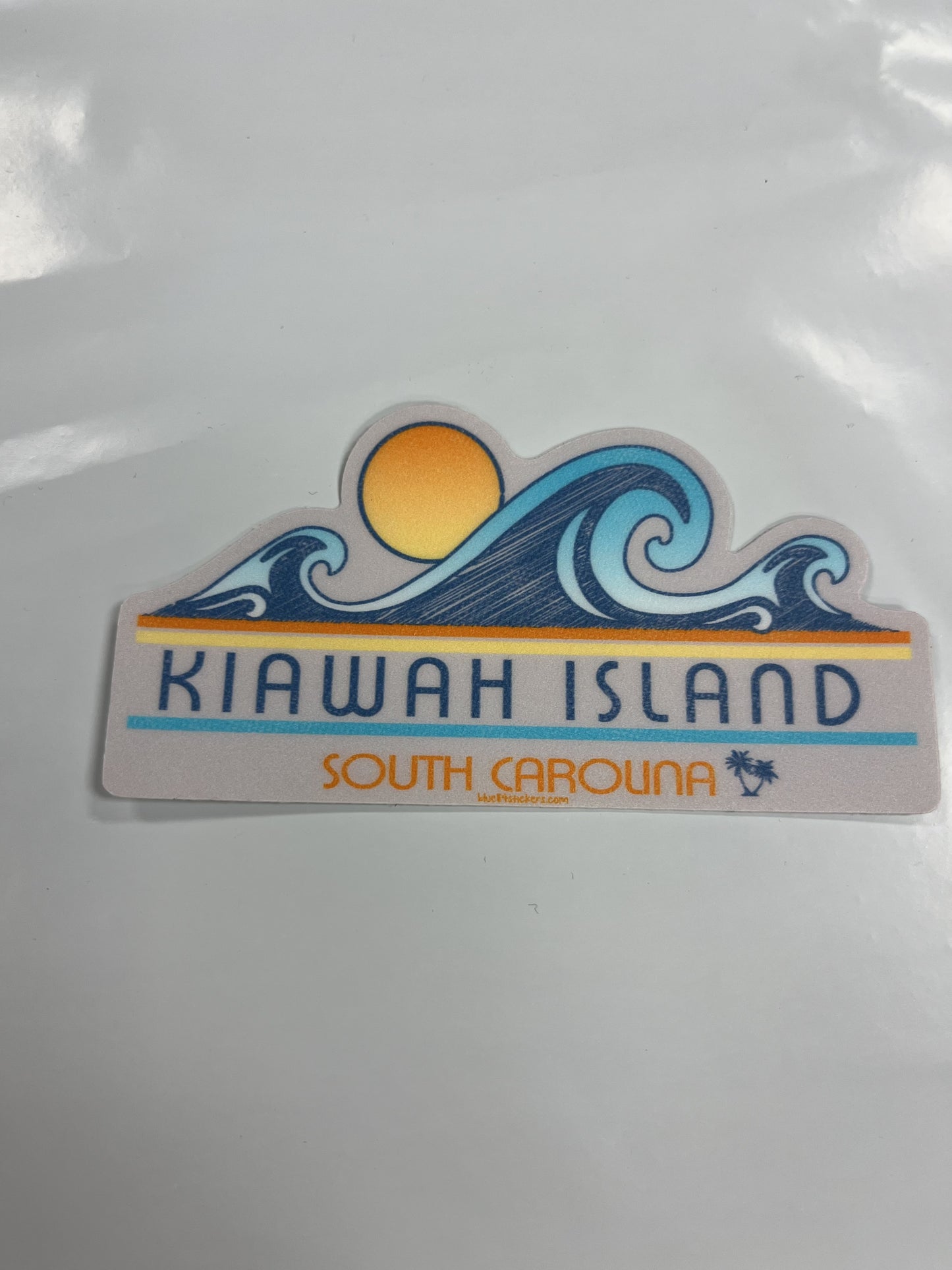 KI Randomwize Waves/Palms Decal