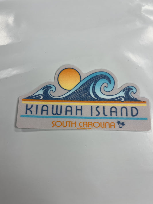 KI Randomwize Waves/Palms Decal