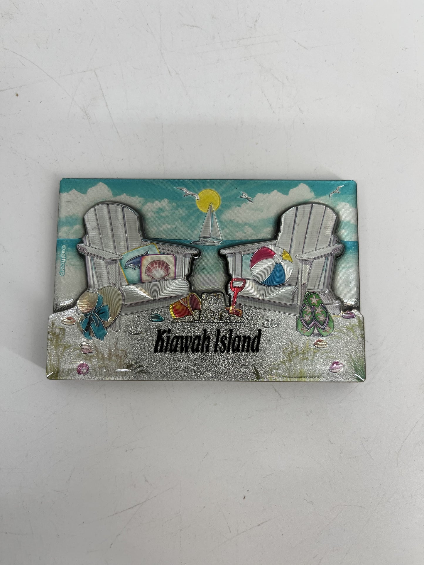 KI Beach Chairs Magnet